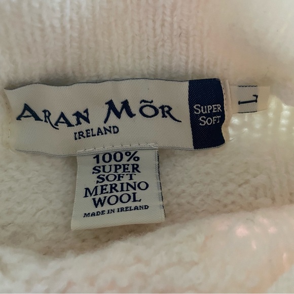 Aran Mor Ireland merino wool sweater - Picture 5 of 6